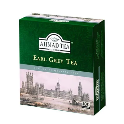 Herbata Ahmad Earl Grey 100 Torebek