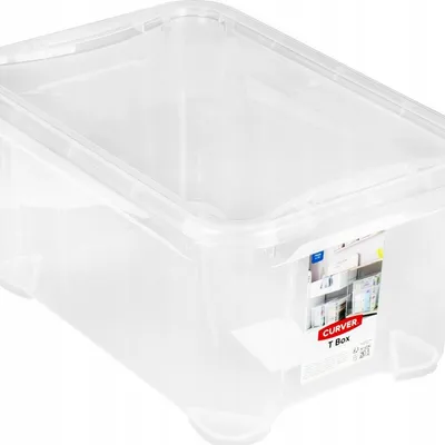Pojemnik 32L z Przykrywką Box Transparentny / Curver 254723