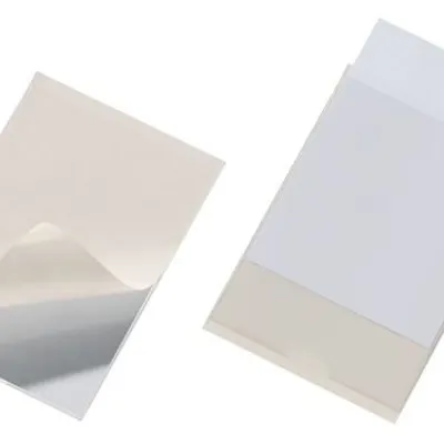 Samoprzylepna Kieszonka Pocketfix 74x105mm 10szt. Przezroczysta /Durable 807719