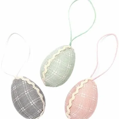 Zawieszki Jajka 5cm 3szt. [DPWL-044] Pastelowe / DpCraft