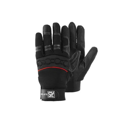 Rękawice Typu Mechanik RS Slip Stop Rozm. 10 Czarne /RS-Schutz