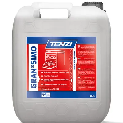 Tenzi Płyn do Płukania i Nabłyszczanie Naczyń Gran Simo 10L