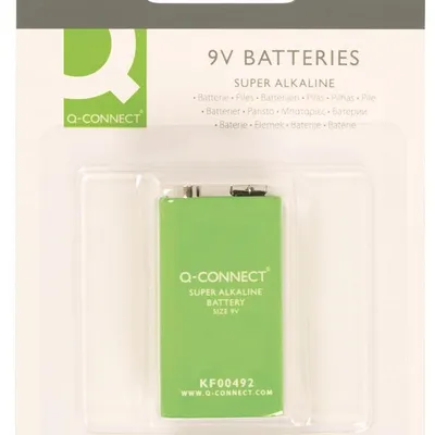 Baterie Super-Alkaliczne Q-Connect E-Block Lr61 9V