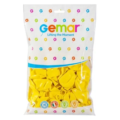 Balony G110 pastel żółte 12" / 100 szt. /GoDan