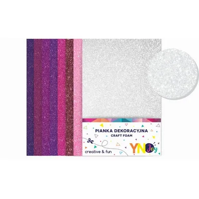 Pianka Dekoracyjna 8szt. Glitter Sweet /Interdruk