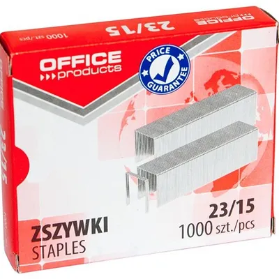 Zszywki Office Products 23/15 1000Szt.