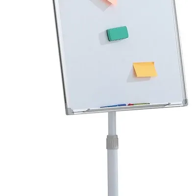 Flipchart Mobilny Office Products 70X100Cm Tablica Suchoś. -Magn. Aluminiowa Rama Z Wyciąganymi Ramionami