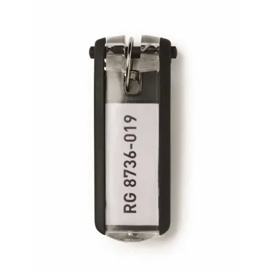 Zawieszki Do Kluczy Key Clip 6szt. Czarne /Durable 195701