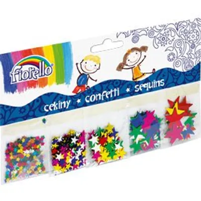 Cekiny Confetti GR-K251gwiazdy mix 5 Fiorello