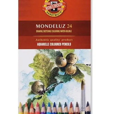 Kredki Akwarelowe Mondeluz 24 kol. 3718 /Koh-I-Noor