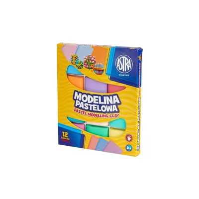 Modelina 12 kol. Pastelowa / Astra 304118007