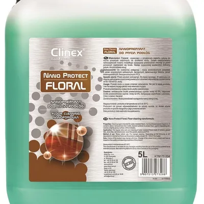 Preparat Czyszczący Clinex Nano Protect Floral 5L 70-334