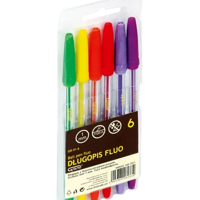 Długopis Grand fluo 6 kolorów GR-91