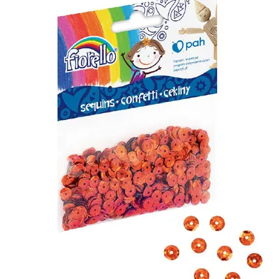 Cekiny confetti GR-C14-6C kółko miedziane Fiorello