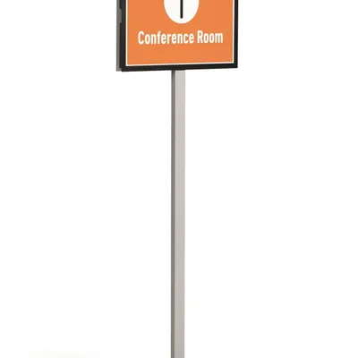 Podłogowy stojak informacyjny Info Stand Basic rozmiar A3 / Durable