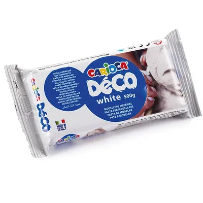Masa do modelowania biała CARIOCA 500 g (30996/31)