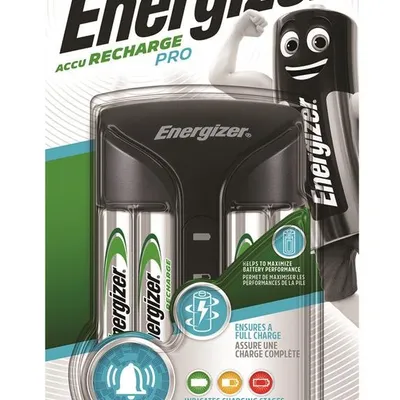 Ładowarka ENERGIZER Pro Charger + 4 szt. akumulatorków Power Plus AA