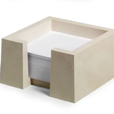 Pojemnik z Karteczkami Cubo Eco 90x90mm 500szt. Beżowy /Durable 774416 [ WYPRZEDAŻ ]