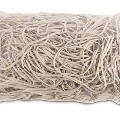 Gumki Recepturki Office Products Średnica 130mm 15X3mm 60% Kauczuku 1000G Zgrzewka Białe