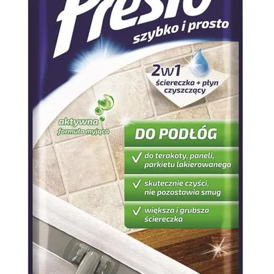 Ściereczki Gospodarcze Presto Do Podłóg 16Szt. Białe