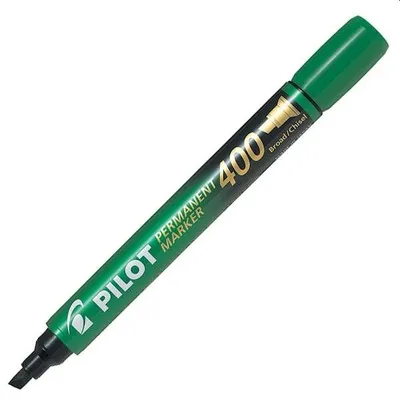 Marker Permanentny SCA-400 Zielony Ścięty /Pilot SCA-400-G