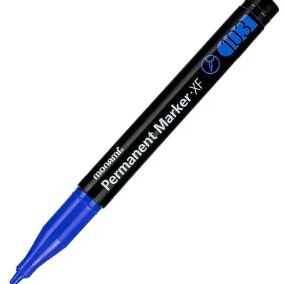 Marker permanentny XF 103 niebieski MonAmi (2080151560)