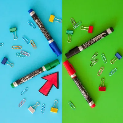 Marker Permanentny Memobe Ścięta Końc.Kolor Zielony