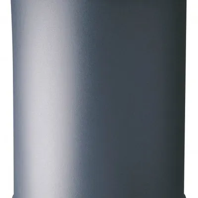Kosz Na Śmieci 15 Litrowy Metalowy Klasyczny Okrągły Antracytowy /Durable 330158