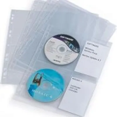 Obwoluta na 4 CD/DVD Cover Light M 10szt. /Durable 523819
