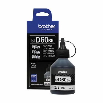 Tusz do Brother BT D60BK/DCP-T310/DCP-T710/DCP-T510 W/ Black (Oryg.)