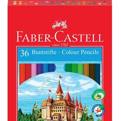 Kredki Zamek 36 Kol. + Temperówka [120136FC] /Faber Castell