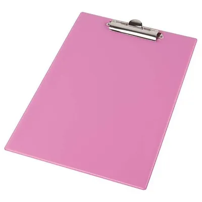 Clipboard A5 PVC Deska Pastel Różowy /Panta Plast
