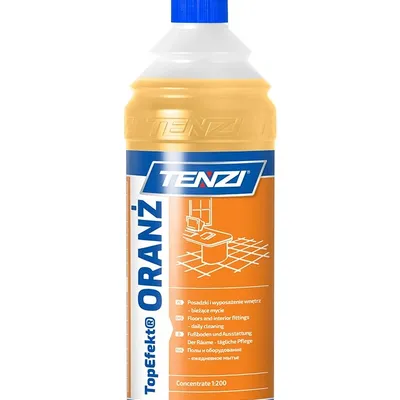 Tenzi Płyn do Mycia Posadzek 1L TopEfekt Oranż