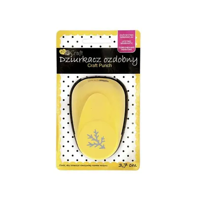 Dziurkacz Ozdobny 3.7cm [JCDZ-115-308] Gałązka Sosny /DpCraft