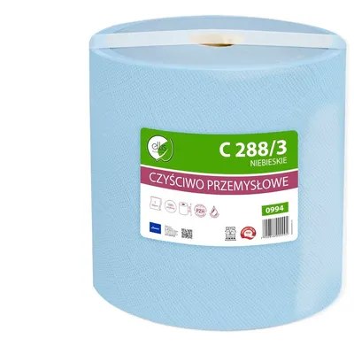 Czyściwo Ellis Ecoline C288/3 (Makulatura) 3-warstw. Niebieskie (1szt.)
