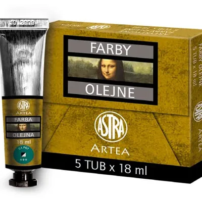 Farba Olejna 18ml Tubka Zieleń Rembrandta /Astra