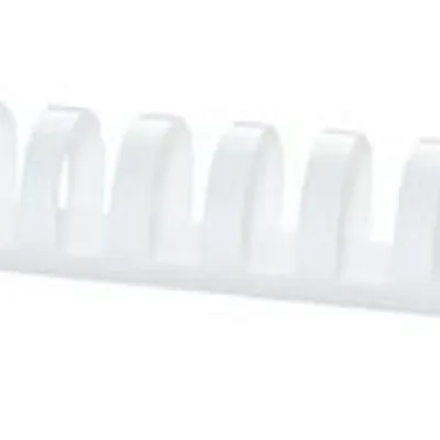 Grzbiety Do Bindowania Office Products A4 25mm (240 Kartek) 50 Szt. Białe