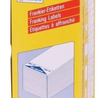 Etykiety adresowe do frankownic, pojedyńcze Avery 168x44 A'1000 No.3432