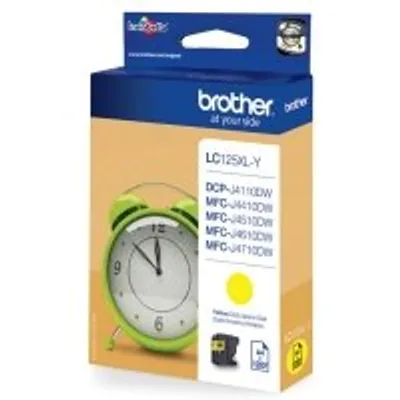 Brother LC125XL ( J4410/4510/4610/6520/6720 ) Yellow (Org.)