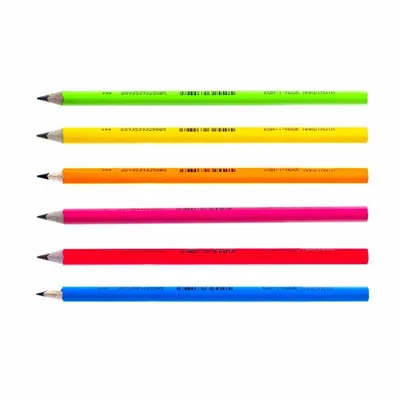 Ołówek Grafitowy 1870 B Jumbo Fluo Mix /K-I-N