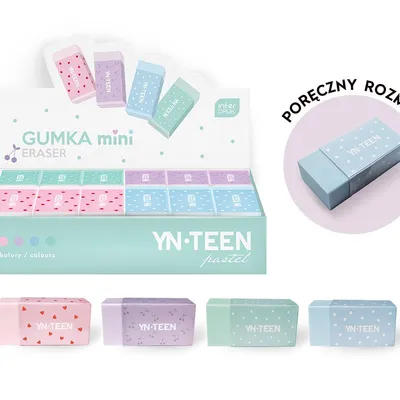 YNT Gumka do ścier.mini PASTEL