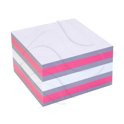 Bloczek Samoprzylepny 75x75 450k Fluo Lawenda /Tres
