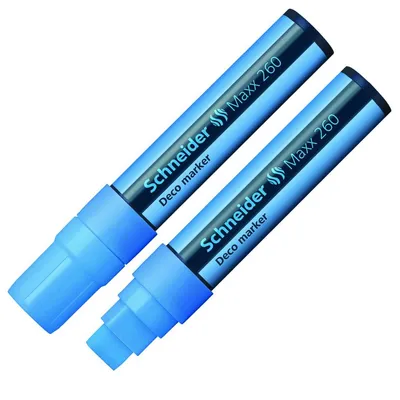 Marker Kredowy Schneider Maxx 260 Deco 5-15 mm Jasnoniebieski