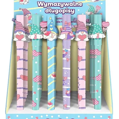 Długopis Wymazywalny Skrzaty 0,5mm / STRIGO