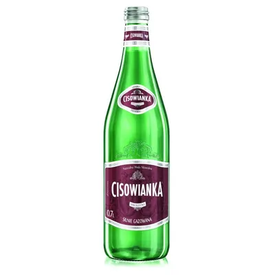 Woda Cisowianka Silnie Gazowana Butelka Szklana 0,7L