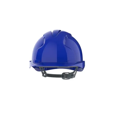 Hełm Ochronny Evo®2 Pasek Przesuwny Niewentylowany Niebieski /JSP