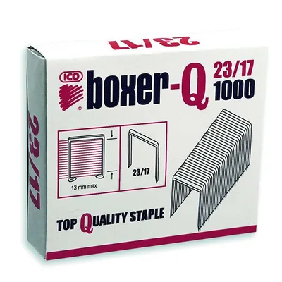 Zszywki Boxer-Q 23/17