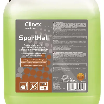 Preparat Myjąco-Pielęgnujący Clinex Sposrthall 5L 77-074 Do Mycia Podłóg