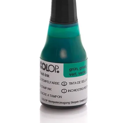 Tusz do Pieczątek Flashowych EOS 25ml Zielony /Colop