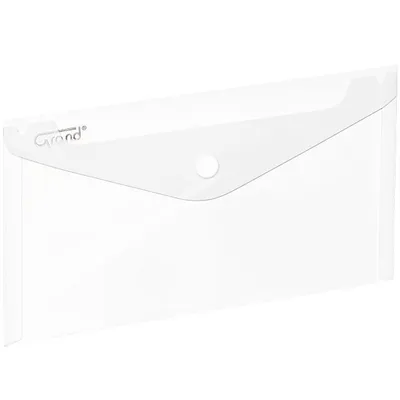 Koperta na zatrzask 225x124mm GRAND ZP-046-DL biała